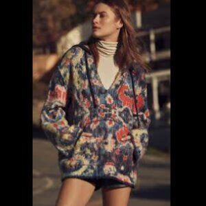 Brand New by Anthropologie relaxed hooded sweater